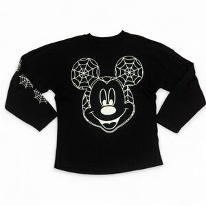 Disneyland parks kids black Mickey Mouse Halloween Spirit Jersey